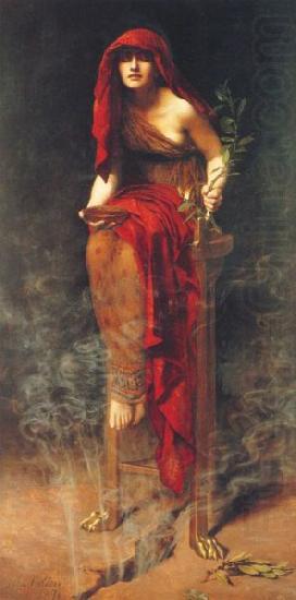Priestess of Delphi, John Maler Collier